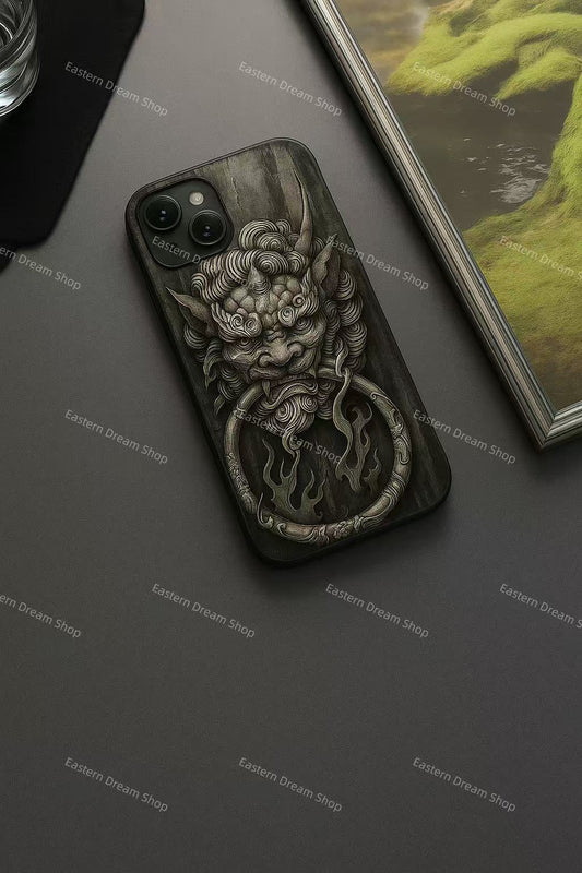 Chinese Monster Door Knocker Phone Case